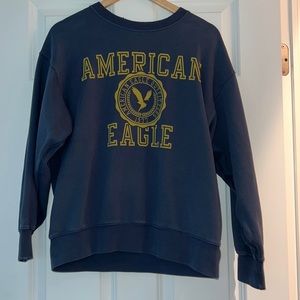 Blue American Eagle Crewneck